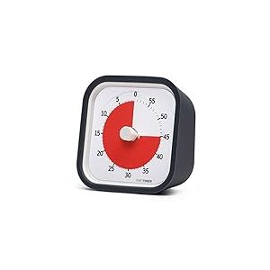 Time Timer MOD - Minuteur Visuel pour l'apprentissage en classe, outil d'étude à domicile et réunions avec fonctionnement silencieux et couvercle en silicone