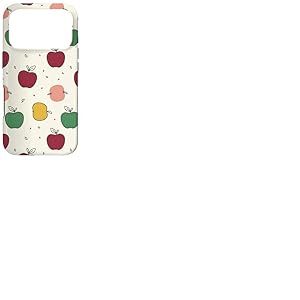 &Eacute;tui Simple &agrave; Motif de Pomme pour l&rsquo;Art fruitier Minimaliste Coque pour iPhone 17 Pro