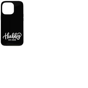Hubby Est 2026 Just Married Lune de Miel Cadeaux pour Couples Coque pour iPhone 13 Pro