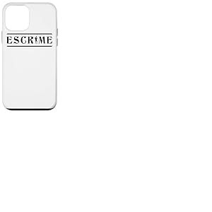 Escrimeur Jeu d'escrime Fencer game sportive French Escrime Coque pour iPhone 12 mini