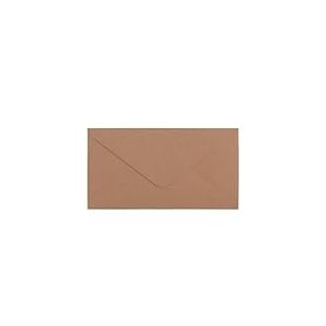 Florence Enveloppes 21 x 11 cm - Kraft - 100 pcs - 120 g/m&sup2; - Enveloppes Auto-Adh&eacute;sives pour Faire Part de Mariage, Cartes Postales, Invitations, Cartes de V&oelig;ux