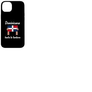 Drapeau de la R&eacute;publique Dominicaine Hasta La Tambora Coque pour iPhone 14 Plus