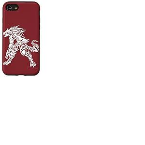 Loup-garou tribal Coque pour iPhone SE (2020) / 7 / 8