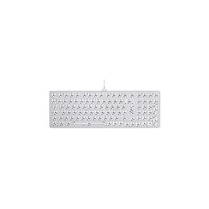Glorious Gaming GMMK 2 Full Size (96%) Barebones (Cadre Uniquement) - Cadre de Clavier de Jeu m&eacute;canique, Taille Standard (96%), Aluminium, Personnalisable, RGB, Disposition International/ISO - Blanc