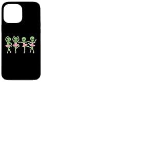 Ballerines Alien Tutus Rose Danse Mignon Ballet Coque pour iPhone 13 Pro Max