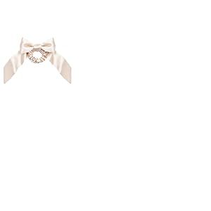 Invisibobble chouchou cheveux femme soie rose Sprunchie Slim Ballerina Bow - Chouchou satin pour femme et fille - Chouchou foulard avec un ruban détachable