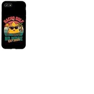 Nacho Gulf No More Est.2025 Design rétro amusant pour homme et femme Coque pour iPhone SE (2020) / 7 / 8