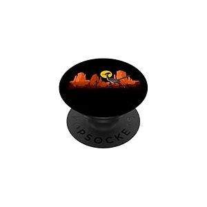 Roadrunner : Bird Desert Vibes, Arizona, Nouveau-Mexique, Nevada PopSockets PopGrip Adh&eacute;sif
