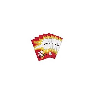 Limit Lot de 5 cahiers A4, 16 pages, quadrillés sans marge, ligné 22, 400170818