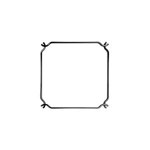 creative cables Cage Carr&eacute;e - Structure pour lustres - M - L 48 cm, Noir