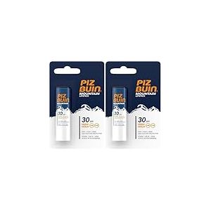 Piz Buin Mountain Protecteur Labial SPF30 4,9 g (Lot de 2)