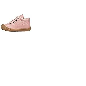 Naturino Chaussures Premiers Pas en Cuir, Rose Clair 28