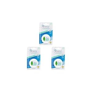 Efiseptyl - Fil Interdentaire Antibactérien - Goût Menthe - Enrichi En Agent Antibactérien - Nettoyage 360° - Bobine De 40m (Lot de 3)