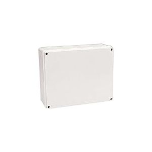 Poly Pool PP0295 Boîte rectangulaire de dérivation, Murale, Dimensions intérieures 300 x 220 x 120 mm, Gris