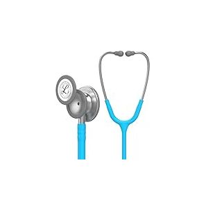 3M Littmann Stéthoscope de Surveillance Classic III, Tubulure Turquoise, 69 cm, 5835