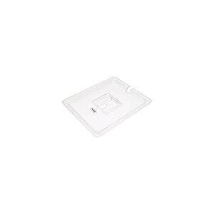 Maxima Couvercle gastronorm - 1/2 GN - polycarbonate - avec ouverture pour cuillère