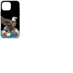 F&ecirc;te de Vacances &agrave; la Piscine avec ce Look d'aigle pour Les Fans de Bague Coque pour iPhone 16 Pro Max