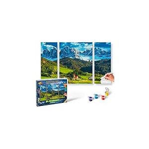 Schipper 609260760 Peinture par numéro - Panoramique Alpine Sainte-Madeleine