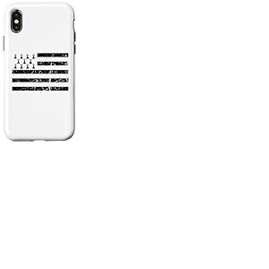 Coque pour iPhone X/XS Drapeau Bretagne vintage - Vacances Bretagne