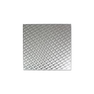 PME CBS864 Support Carré à Gâteau d’Epaisseur, Plastique, Argent, 45 x 1.1000000000000001 x 45 cm