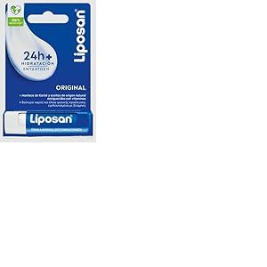 Liposan Baume à lèvres original (1 x 4,8 g) - Soin intensif - Texture légère - Baume hydratant pour des lèvres douces et lisses