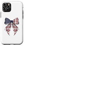 Guitare bassiste 4 juillet drapeau américain Coque pour iPhone 11 Pro