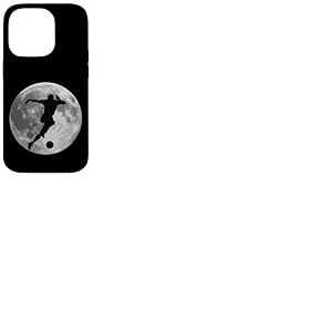 foot football match Footballeur foot-ball joueur coach lune Coque pour iPhone 14 Pro