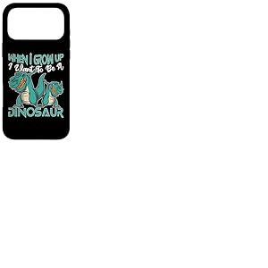 Quand Je Serai Grand, Je Veux &ecirc;tre Un Dinosaure pour Les Enfants Coque pour iPhone 17 Pro Max