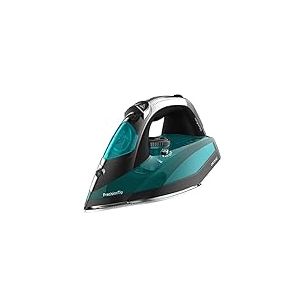 Cecotec Fer &agrave; repasser &agrave; vapeur horizontal, Bleu, 2600 W