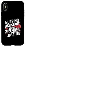 Hôpital médical d'assistante infirmière certifiée par l'AIIC Coque pour iPhone X/XS