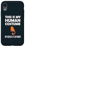 C'est mon costume humain, je suis vraiment un tamarin Coque pour iPhone XR