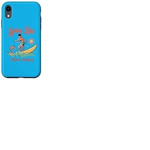 New Jersey Spring Lake NJ Surf Beach Vacances Coque pour iPhone XR