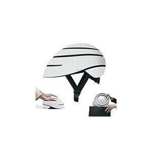 CLOSCA. Casque Pliable. Casque de vélo pour Femmes et Hommes. Homologué pour vélo, Trottinette, vélo électrique, Rollers et Skateboards.