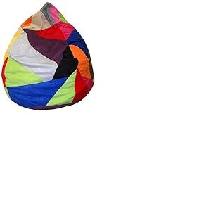 Heunec – 670891 – Pouf Patchwork 120 l Multicolore