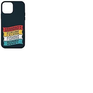 Papy Future Fishing Buddy Papy Grandchild Matching Coque pour iPhone 12 mini