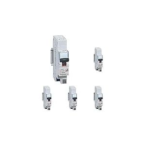 LEGRAND - Disjoncteur Phase + Neutre 230V DNX³ - Pouvoir de Coupure 3000A - 20A Courbe C - Bornes automatiques - 1 Module - Fabriqué En France (Lot de 10)