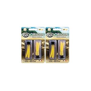 GS27 - D&eacute;sodorisant Voiture en Plastique Souple D&eacute;ocar Origin - Parfum Voiture 100% Fran&ccedil;ais - Mono&iuml; (Lot de 2)