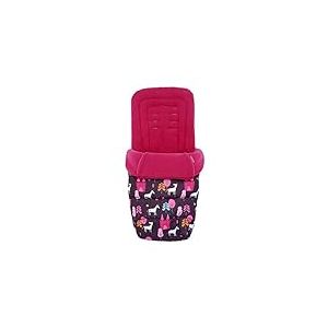 Cosatto Universal Footmuff – Cosy Toes, All Season Quilted Pushchair Liner, Washable (Unicorn Land)