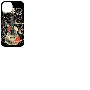 Ukulele Graphic Guitalele Coque pour iPhone 14