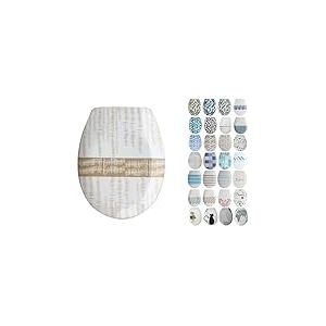 MSV Abattant WC Thermo Dur ONS Beige - Charni&egrave;res PS