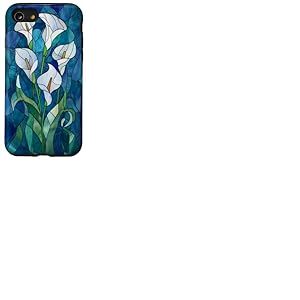 Calla Lily Fleurs Sauvages Fleurs Florales Coque pour iPhone SE (2020) / 7/8