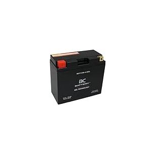 BC BATTERY Batterie de démarrage pour moto avec GEL 12V 10Ah BCT12B-4-GEL Moto&Scooter, sans entretien, scellée, préchargée, similaire à YT12B-BS