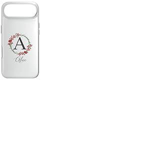 Floral Alice Nom Fleurs Nom Personnalis&eacute; Alice Coque pour iPhone Air