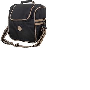 HKM Joules Sac de pansage Noir/Beige One Size