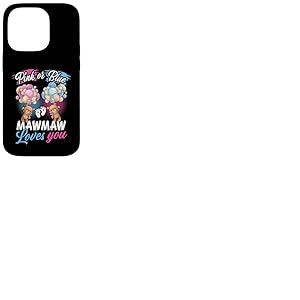 Ours Rose ou Bleu Mawmaw Loves You Sexe Reveal Coque pour iPhone 14 Pro