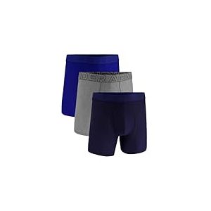 Under Armour Men's Performance Tech Mesh 6" 3 Pack Solid Boxer Briefs