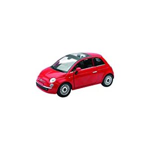 Newray 71016 &ndash; Fiat 500, &eacute;chelle 1 : 24, moul&eacute;e sous Pression, Rouge