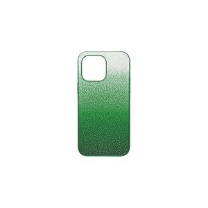 Swarovski Coque iPhone 14 Pro Max, recouverte de cristaux étincelants, verte