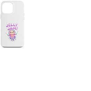 Jelly Jam &ndash; Conception de Musique oc&eacute;anique de m&eacute;duses de Coque pour iPhone 13 Pro Max