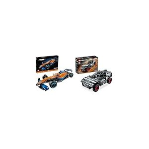 LEGO Technic La Voiture De Course McLaren Formula 1 2022 pour Adultes avec 1434 Pièces & 42160 Technic Audi RS Q e-tron, Voiture de Rallye Télécommandée, Maquette Off-Road Dakar
